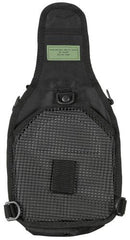 Schulter-Umhängetasche, "MOLLE", schwarz