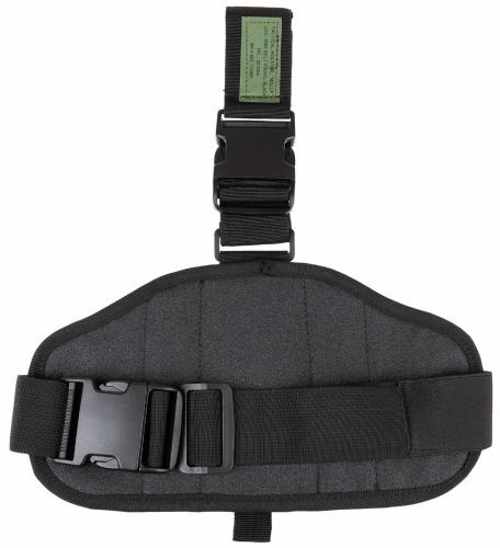 Pistolenbeinholster, "MOLLE", rechts, schwarz