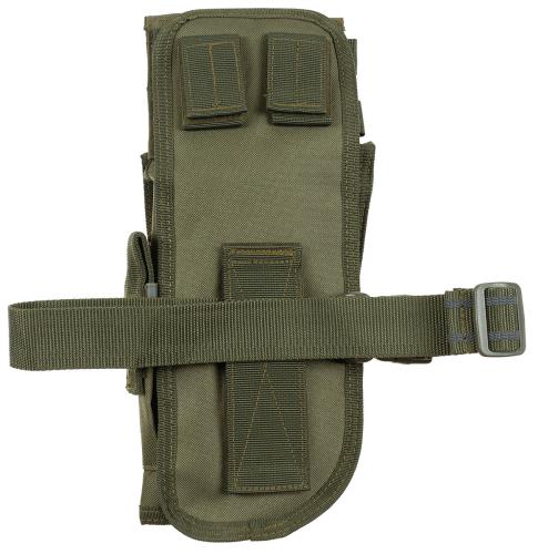 Pistolenbeinholster, oliv, "Tactical", rechts