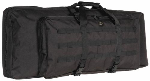 Gewehrtasche, schwarz, für 2 Waffen