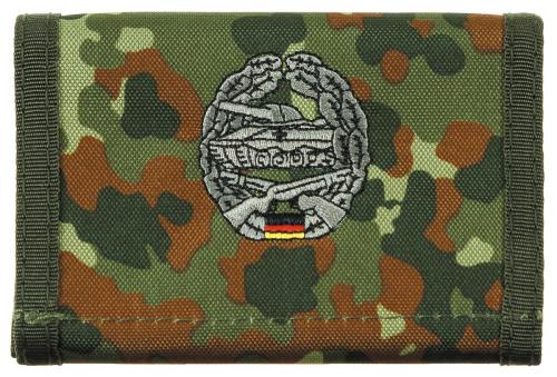 BW Geldbörse, flecktarn, "Panzergrenadiere"