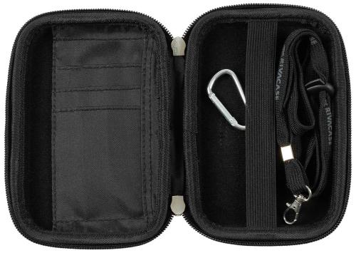Tasche, Hartschale, "RIVACASE 9101 (PU)", schwarz