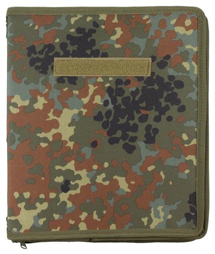 Schreibmappe, flecktarn, A4