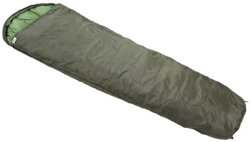 Mumienschlafsack, oliv, 2-lagige Füllung