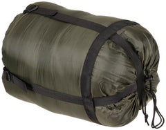 Mumienschlafsack, oliv, 2-lagige Füllung