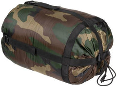Mumienschlafsack, woodland, 2-lagige Füllung