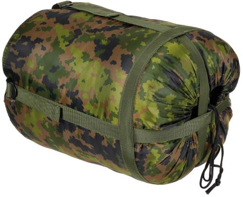 Mumienschlafsack, M05 tarn, 2-lagige Füllung