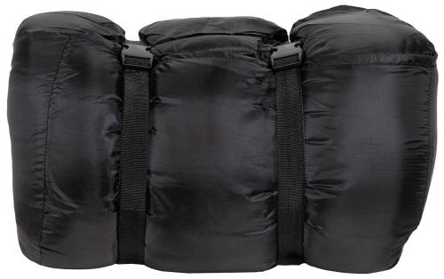 Israel. Pilotenschlafsack, schwarz, 2-lagige Füllung