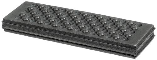Thermokissen, faltbar, schwarz