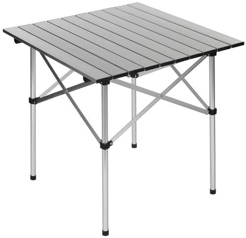 Camping-Rolltisch, Alu, Gestell klappbar
