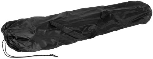 Klappstuhl, "Deluxe", schwarz, Rücken- u. Armlehne