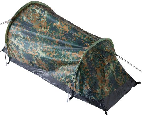 Tunnelzelt, "Schwarzenberg", flecktarn, 1 Person