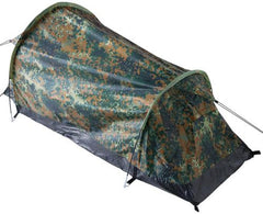 Tunnelzelt, "Schwarzenberg", flecktarn, 1 Person