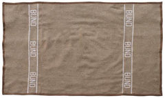 BW Wolldecke, braun, ca. 220 x 130 cm