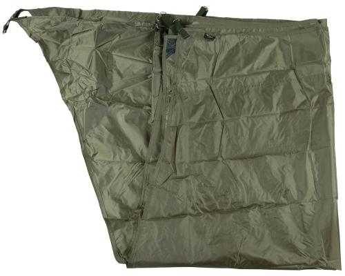 Plane, "Hexagon-Tarp", oliv, ca. 340 x 310 cm