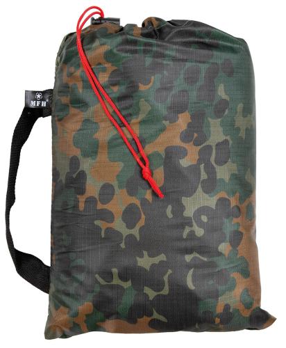 Mehrzweckplane,"Tarp Extreme", flecktarn, ca. 300 x 300 cm