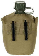 US Plastikfeldflasche, 1 l, Hülle, coyote tan