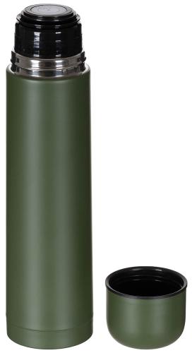 Vakuum-Thermoskanne, 1 l, oliv