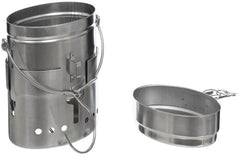 Schwed. Kochset, M40, Edelstahl, 3-teilig
