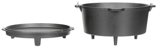 Feuertopf, "Dutch Oven", Gusseisen, ca. 5,7 l