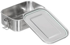 Lunchbox, "Premium", Edelstahl,ca. 16 x 11,5 x 6 cm