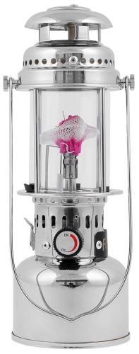 Gaslampe, mit Piezo-Zündung, Reflektorschirm und Tasche