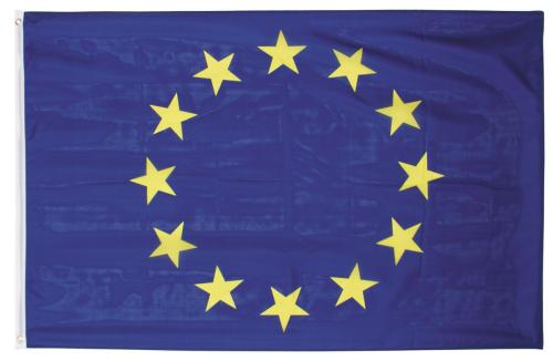 Fahne, Europa, Polyester, 90 x 150 cm