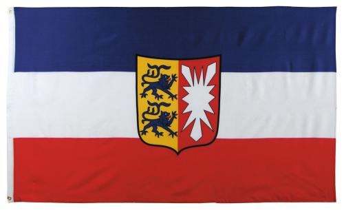 Fahne, Schleswig-Holstein, Polyester, 90 x 150 cm