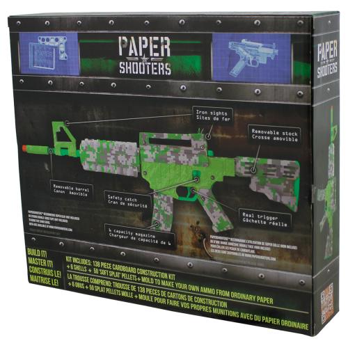 PAPER SHOOTERS, Bausatz, "Green Spit"