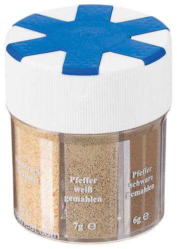 Trek'n Eat, Gewürzstreuer, 6-fach gefüllt, 70 g, 7% Mwst.