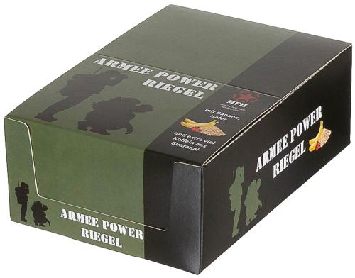 Armee Power Riegel, 60 g, 7% Mwst.