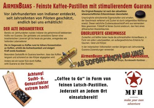 AirmenBeans Pastillen, 21 Pastillen, 7% Mwst.