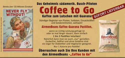 AirmenBeans Pastillen, 21 Pastillen, 7% Mwst.