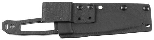 Messer, "Scorpion", G10-Griff, schwarz, Kydex-Scheide