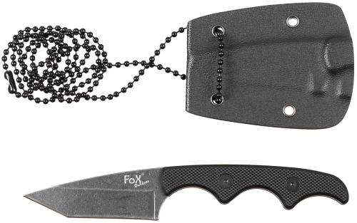 Messer, "Neck II", G10-Griff, Scheide