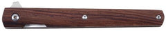Klappmesser, "Slim", Einhand, Holzgriff