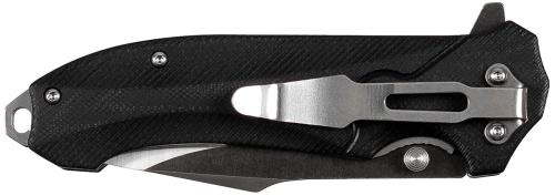 Klappmesser, Einhand, schwarz, G10-Griff