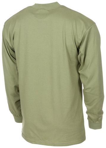 CZ Shirt, langarm, oliv, 150 g/m², neu