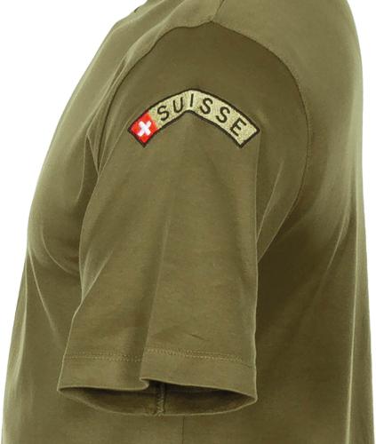 Schweiz. T-Shirt, "SUISSE", gebr.
