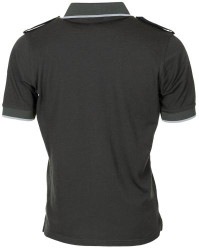 Brit. Poloshirt, blau/grau, gebr.