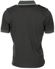 Brit. Poloshirt, blau/grau, gebr.