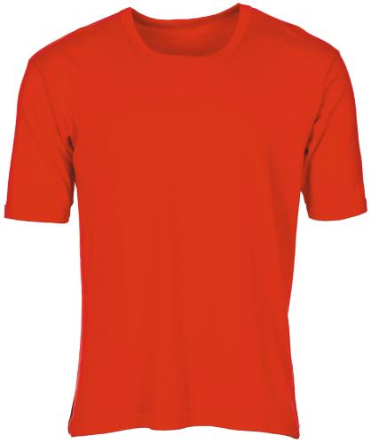 Brit. T-Shirt, rot, gebr.