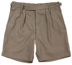 Brit. Shorts, "Tropical",kaki, neuwertig
