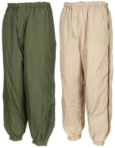 Brit. Thermo-Hose, oliv/khaki, wendbar, gebraucht