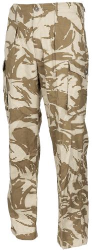 Brit. Feldhose, "Tropical", DPM desert tarn, neuwertig