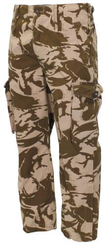 Brit. Feldhose, windproof, DPM desert tarn, neuwertig