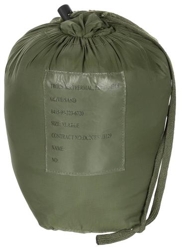 Brit. Thermo-Hose, wendbar, oliv/khaki, neuw.