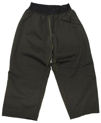 Holl. Unterziehhose, oliv, Kälteschutz,Teddyfutter, gebr.