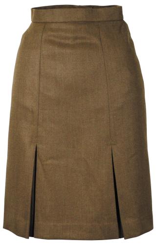 Brit. Uniformrock, Damen, braun, gebr.