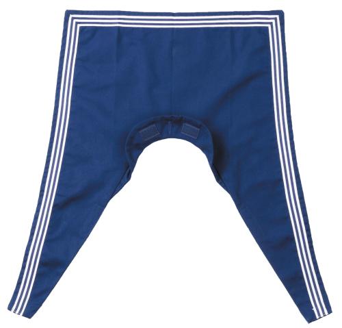Brit. Marinekragen, weiß-blau, gebr.